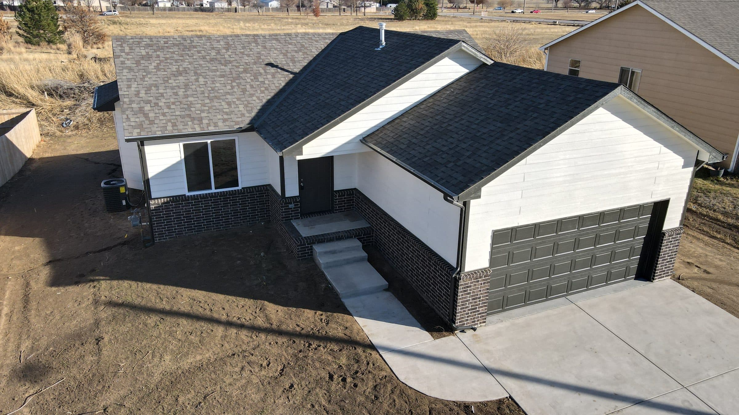 Model 01 — a completed Carpenter Cares home in Wichita